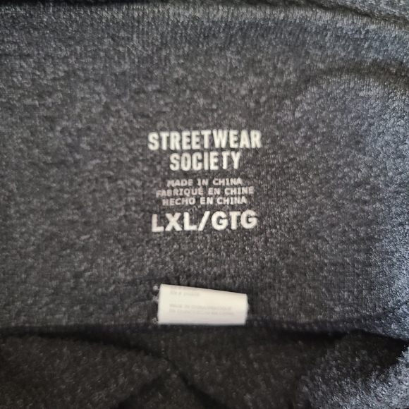 STREETWEAR SOCIETY | Grey Waffle Print Leggings - Picture 4 of 4